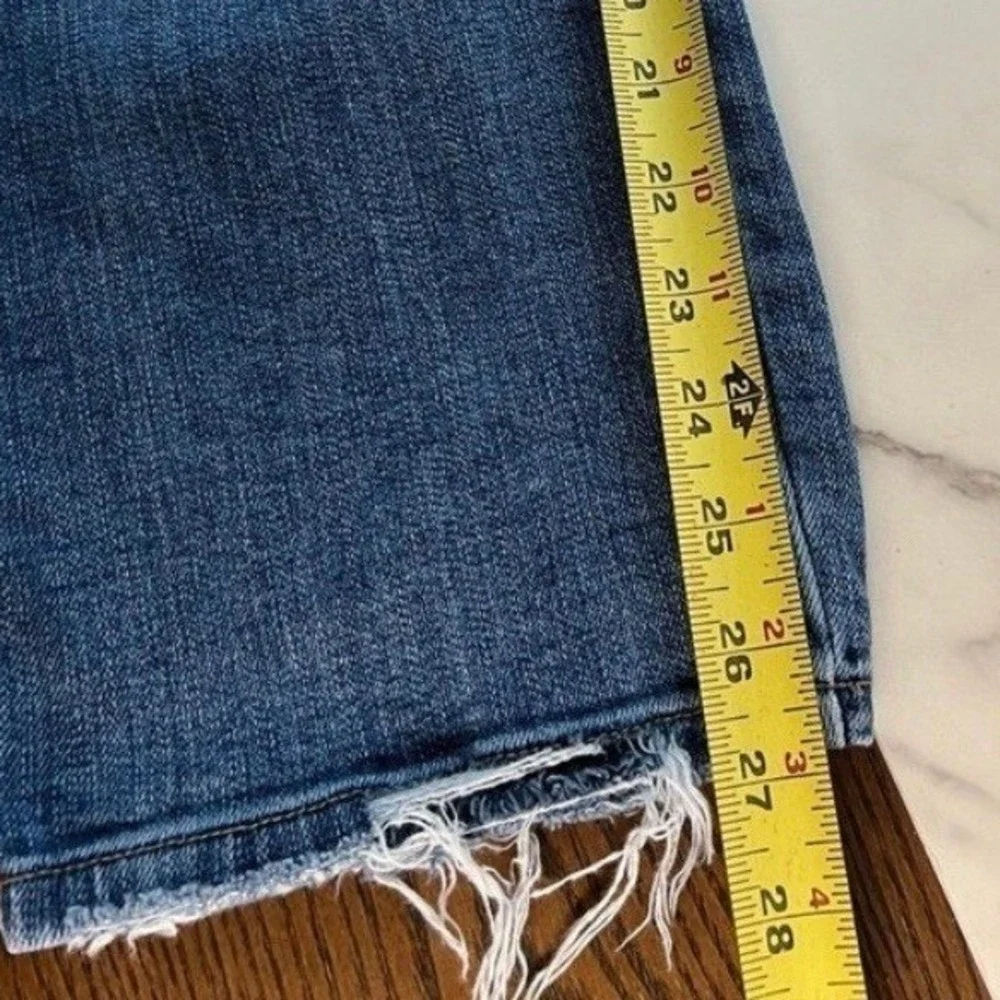 Ultra High Rise Straight Distressed Y2K Jeans Flying Monkey Womens Size 28 - Picture 7 of 12